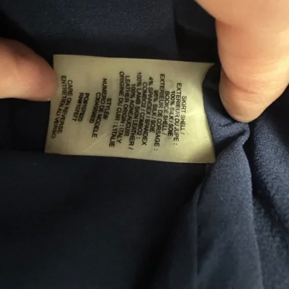 Alice + Olivia Triss Sleeveless Maxi Dress With Leather Trim - Picture 10 of 10